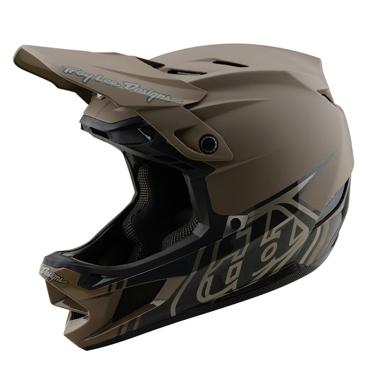 TROY LEE DESIGNS D4 COMPOSITE MIPS MTB Helmet Brown