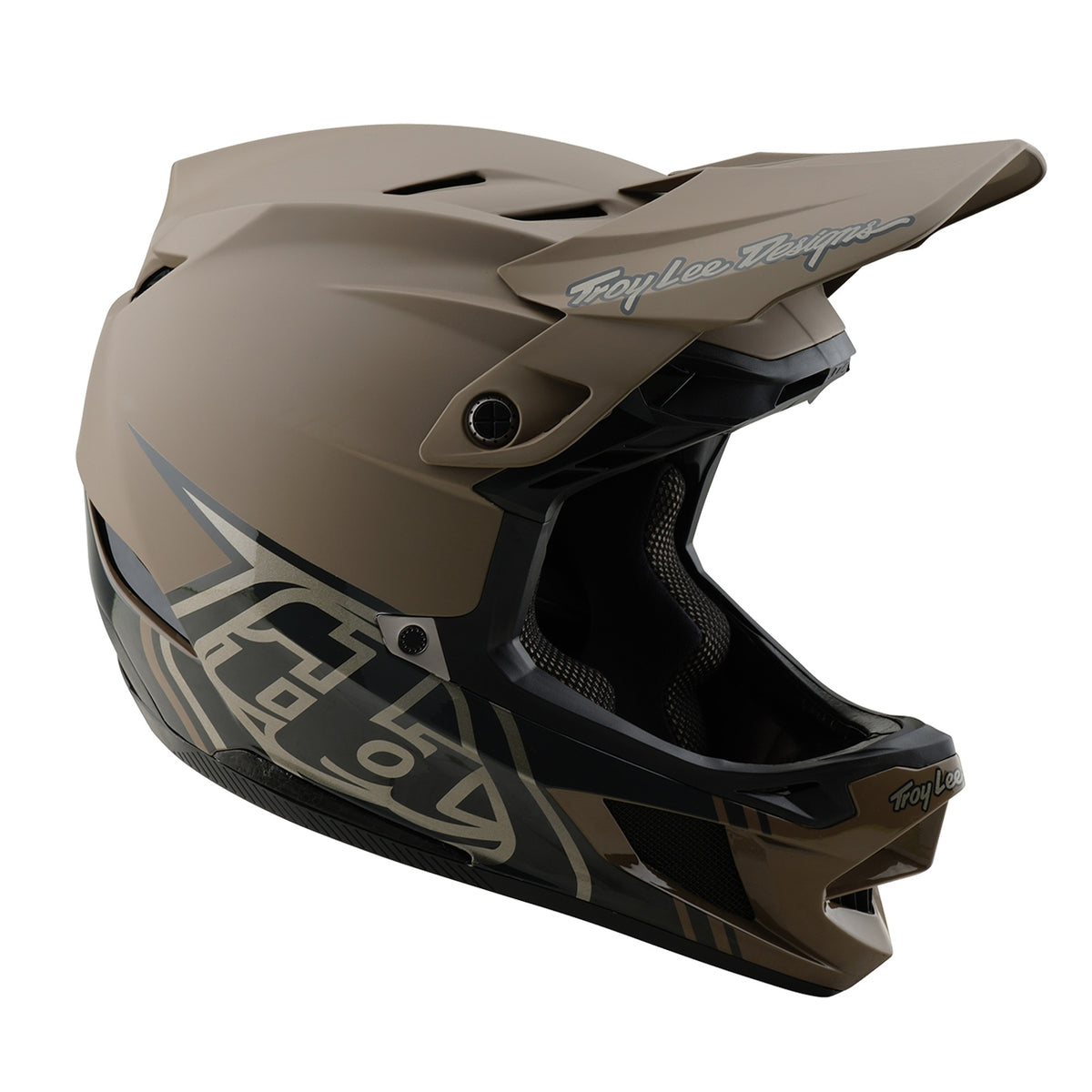 TROY LEE DESIGNS D4 COMPOSITE MIPS MTB Helmet Brown