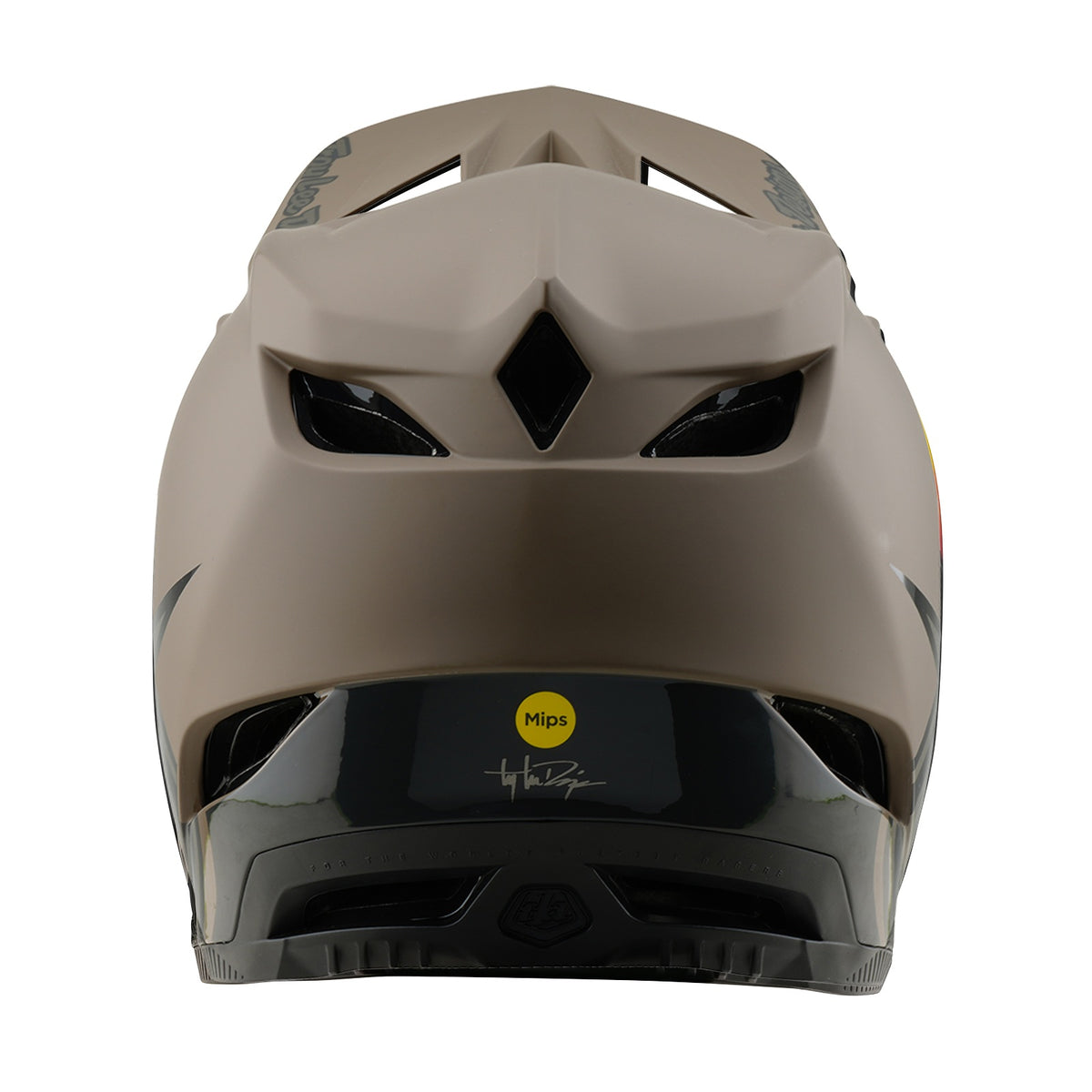 TROY LEE DESIGNS D4 COMPOSITE MIPS MTB Helmet Brown