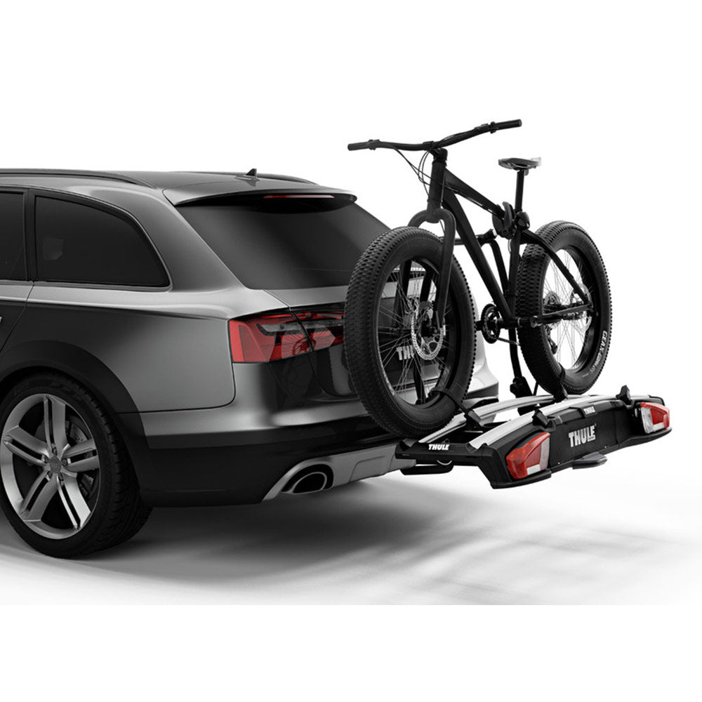 THULE VELOSPACE XT 2 -polkupyöräteline vetopalloon kahdelle pyörälle