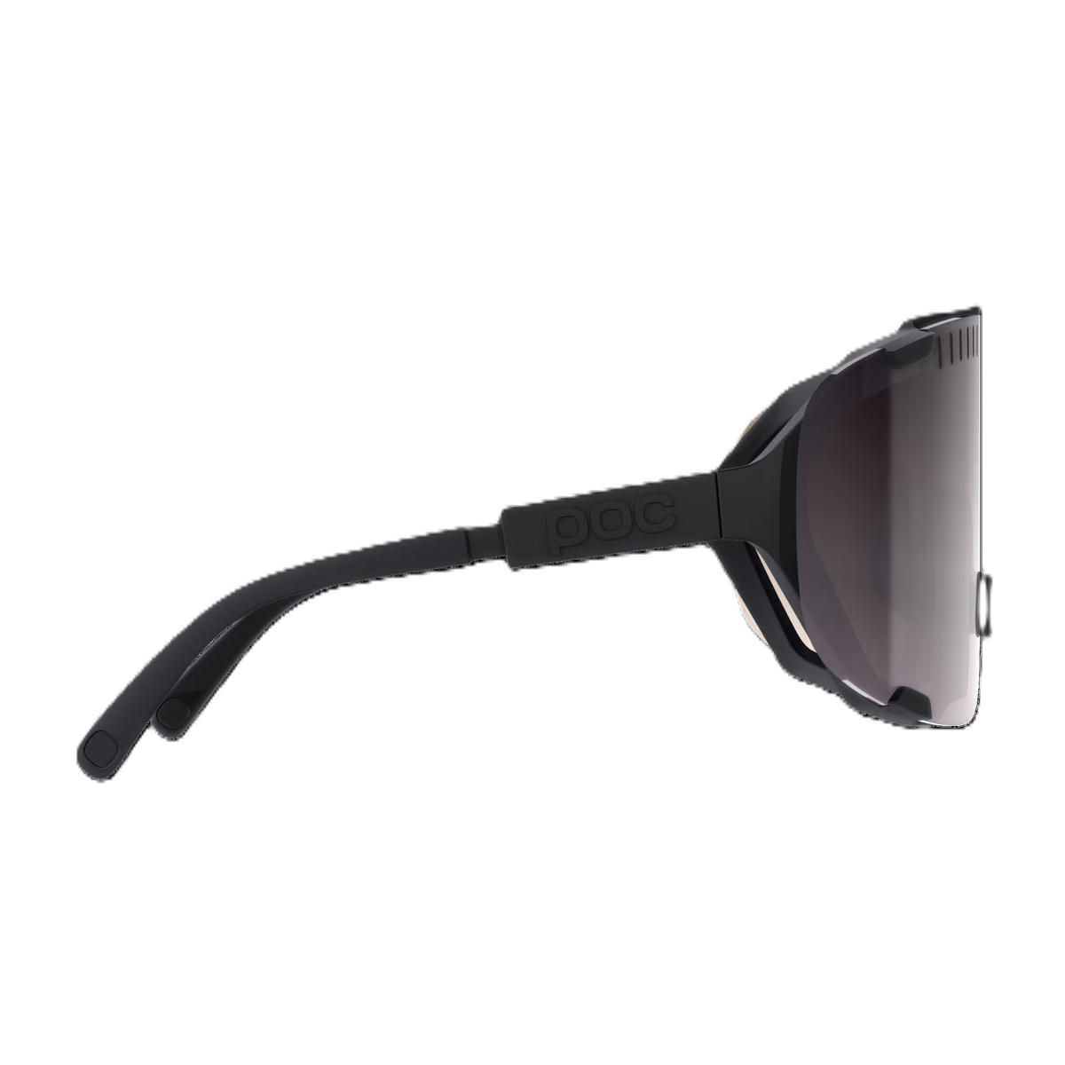 Okulary POC DEVOUR+ Czarne Szyba Clarity Trail Partly Sunny Silver