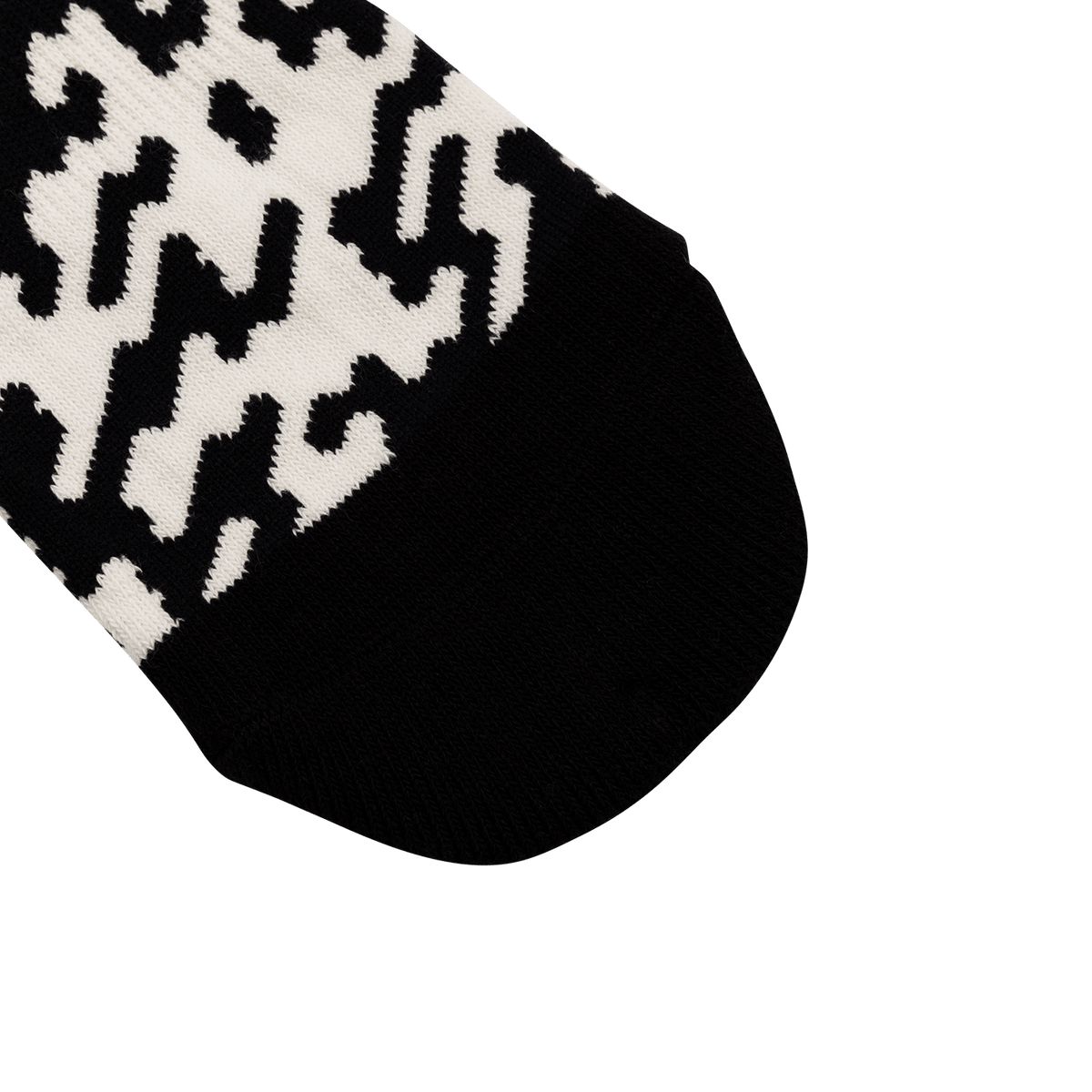 Strumpor BURGTEC EVERYDAY CREW PATTERNED Svart/Vit