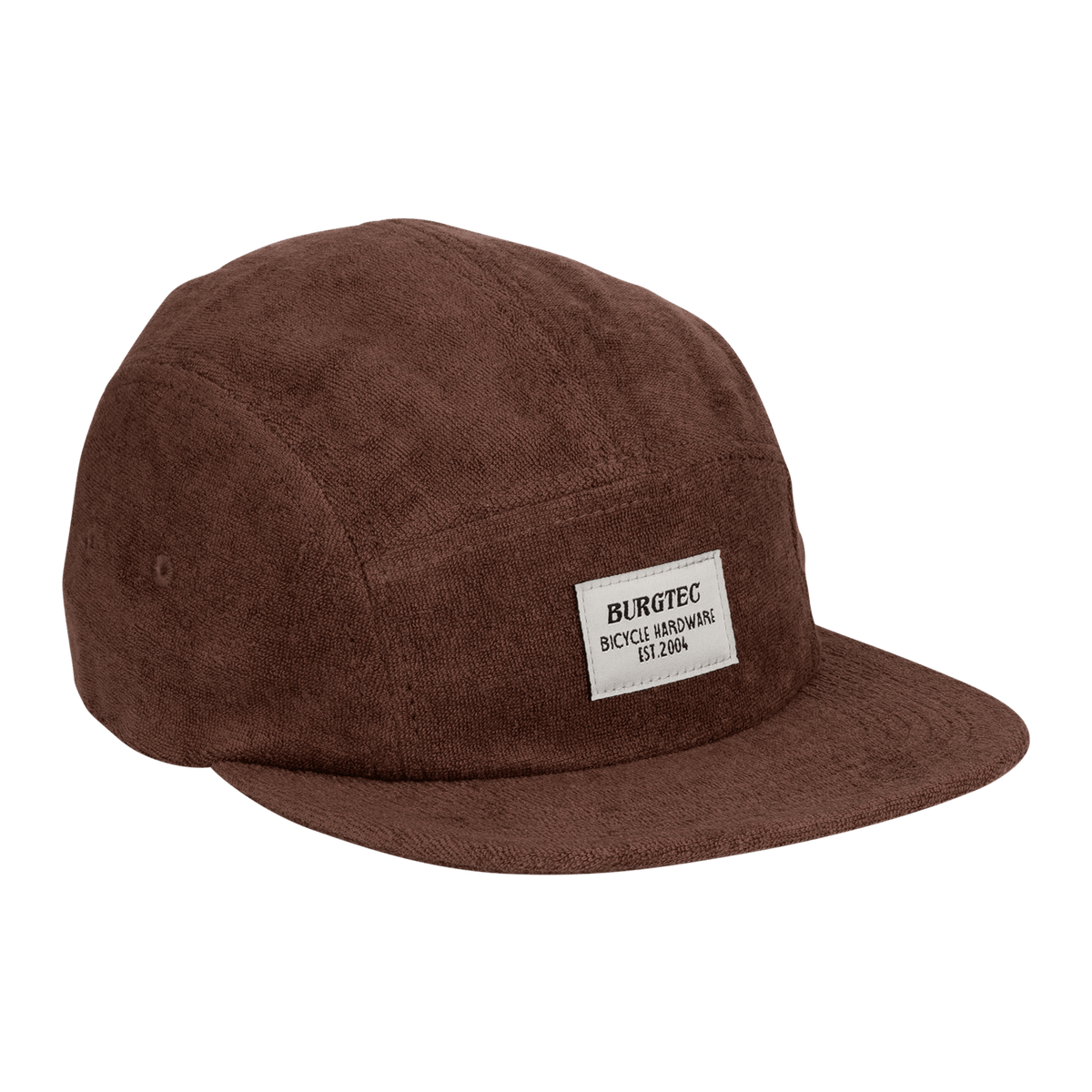Czapka z daszkiem BURGTEC ARCADE FIVE PANEL Brązowa