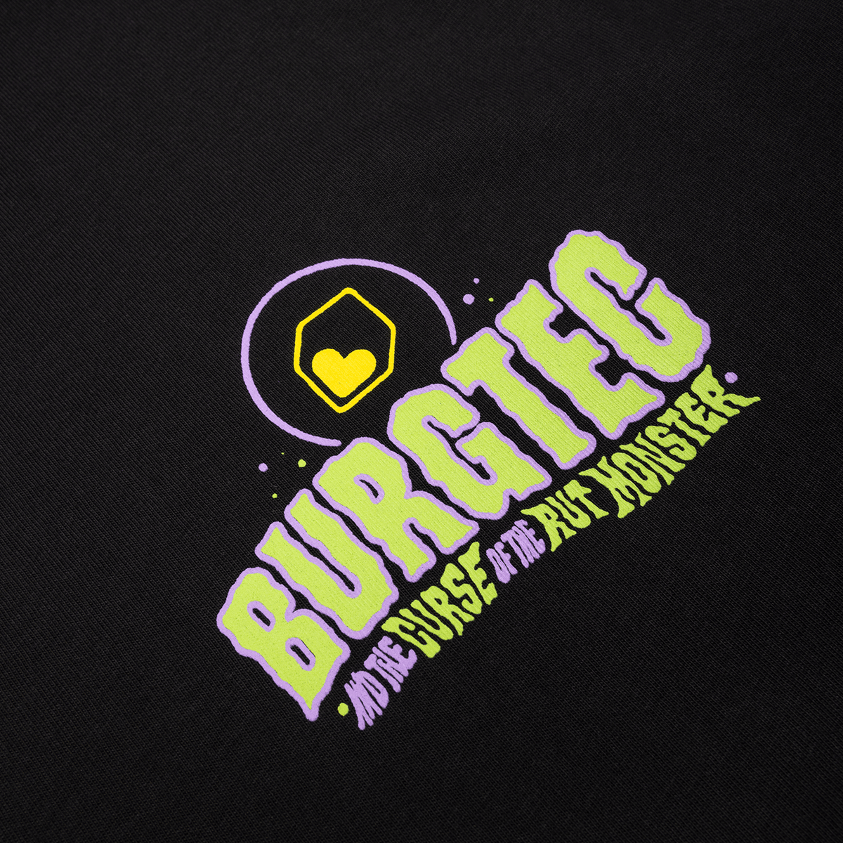 T-paita BURGTEC RUT MONSTER Musta