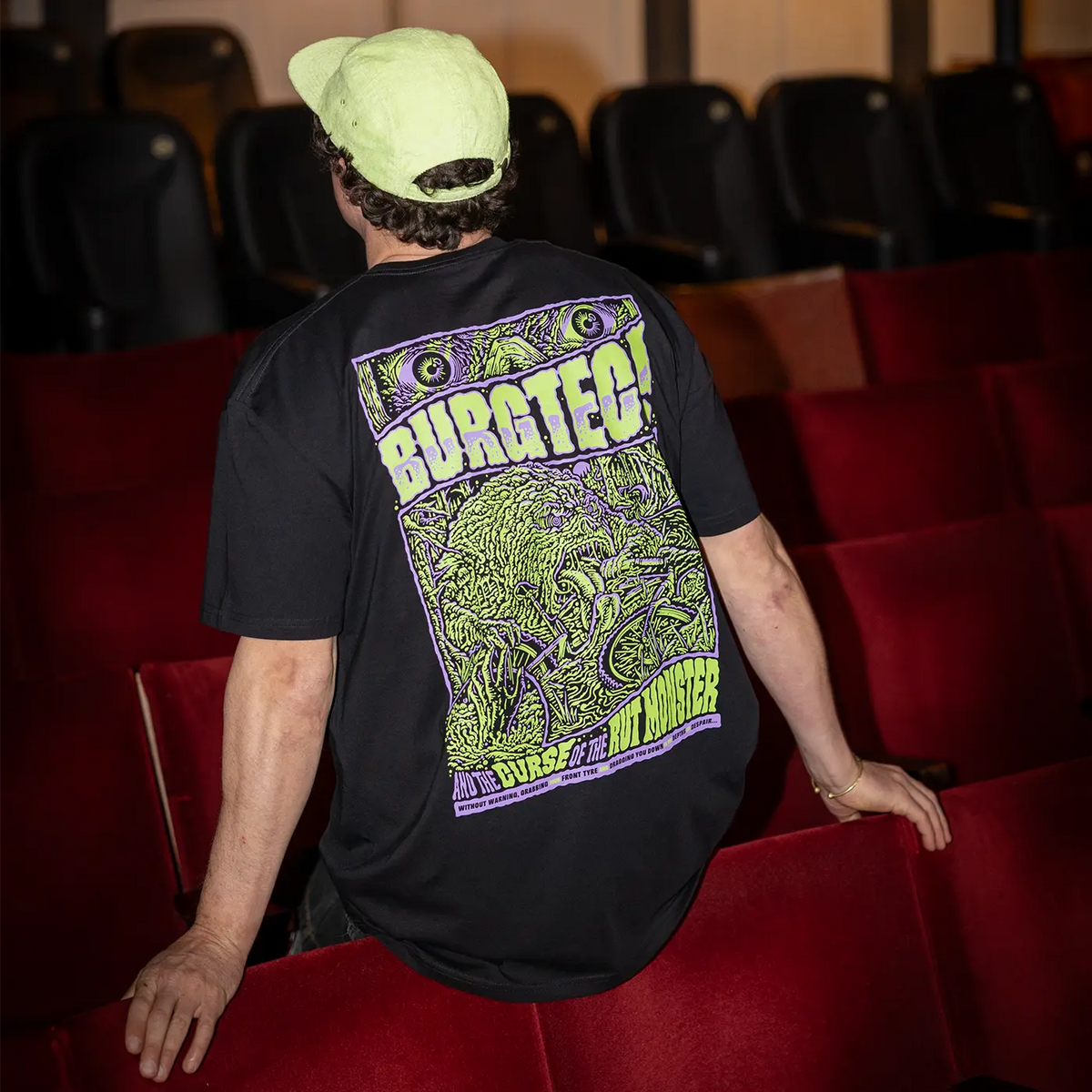 T-paita BURGTEC RUT MONSTER Musta