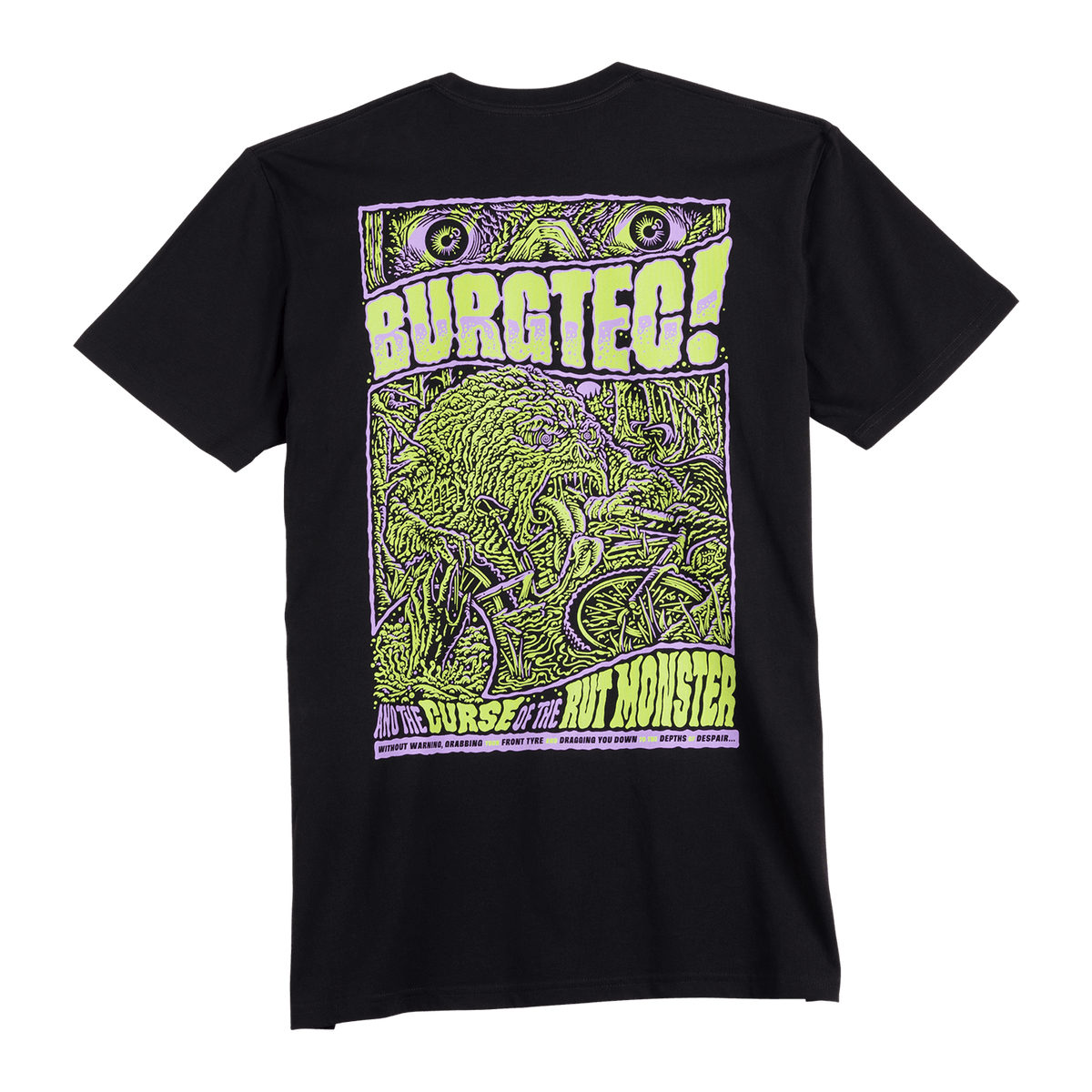 T-paita BURGTEC RUT MONSTER Musta