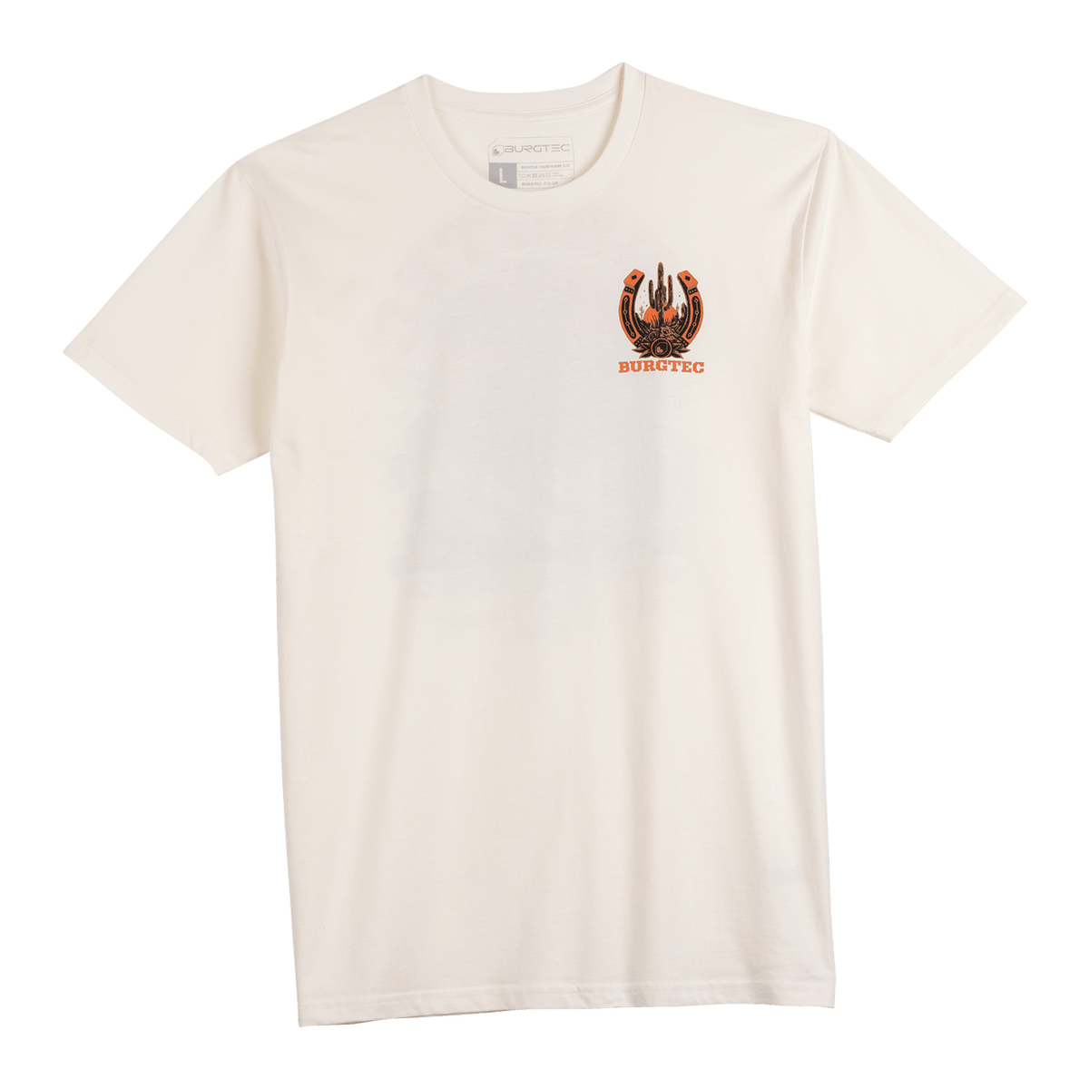 T-Shirt BURGTEC WILD RIDE Beige