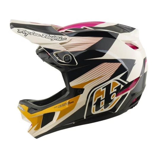 TROY LEE DESIGNS D4 POLYACRYLITE MIPS TURBO ACID Fuschia MTB Helmet