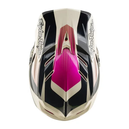 TROY LEE DESIGNS D4 POLYACRYLITE MIPS TURBO ACID Fuschia MTB-Hjelm