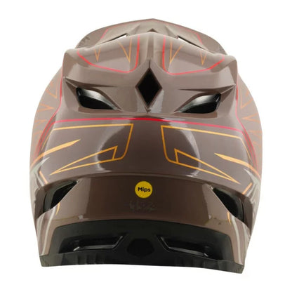 MTB čelada TROY LEE DESIGNS D4 POLYACRYLITE MIPS SHADOW PRO rjava