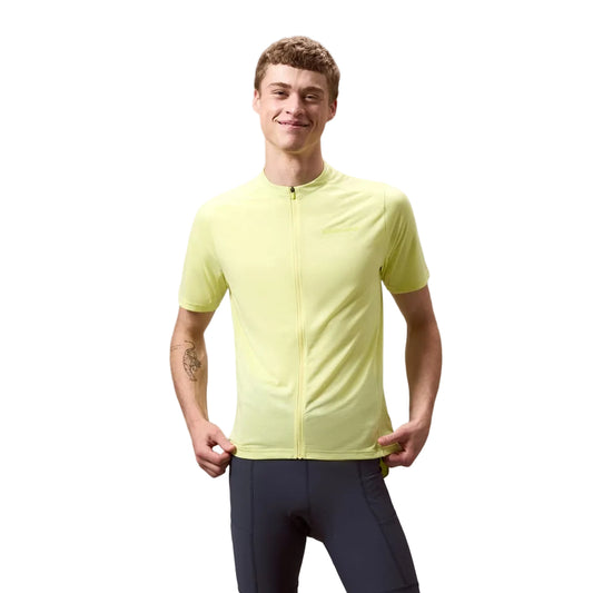Koszulka ENDURA LOOP ZIPPED Krótki Rękaw Oilseed