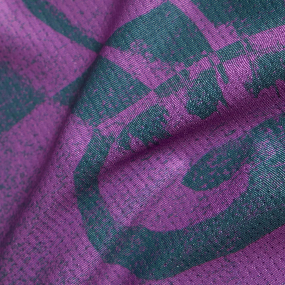 Trøje ENDURA SINGLETRACK PRINT Korte Ærmer Dame End Purple