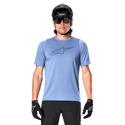 Dres ALPINESTARS A-DURA ASTAR Krátký rukáv Modrá