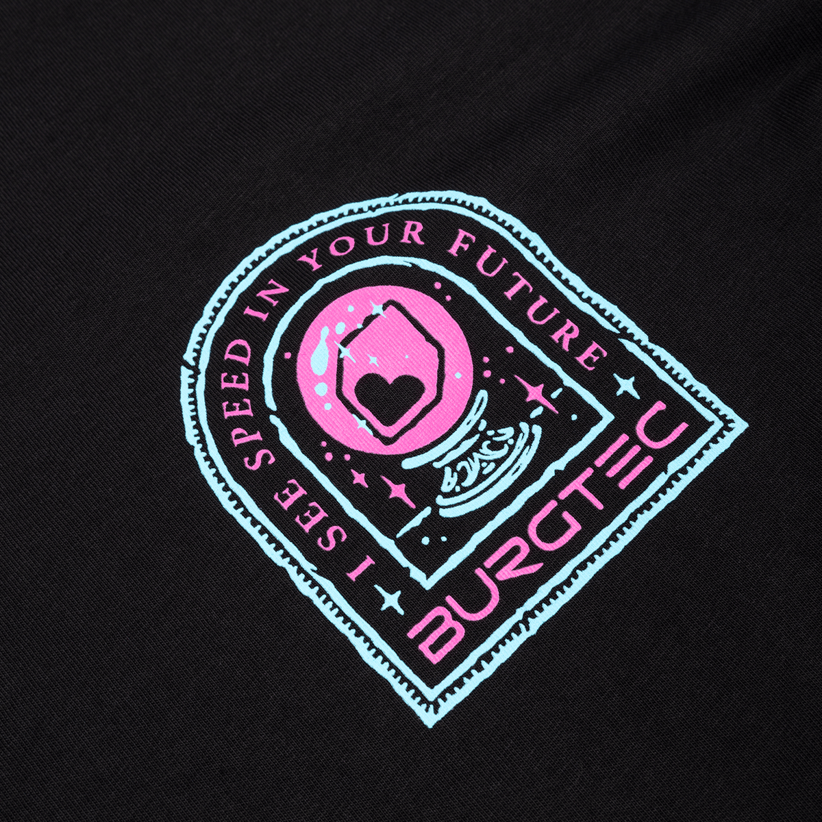 T-Shirt BURGTEC TARROT Černá