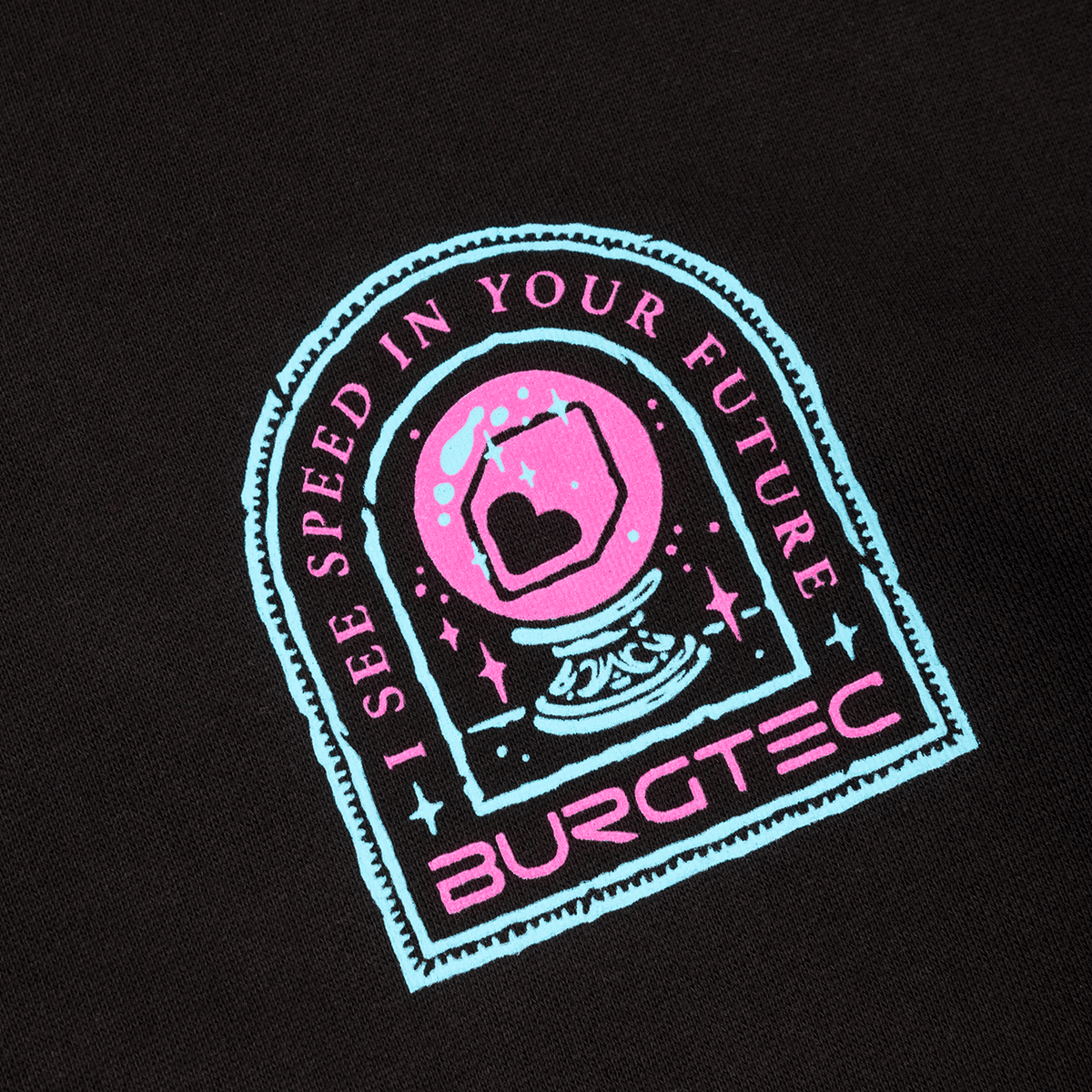Hættetrøje BURGTEC TARROT HOODIE Sort