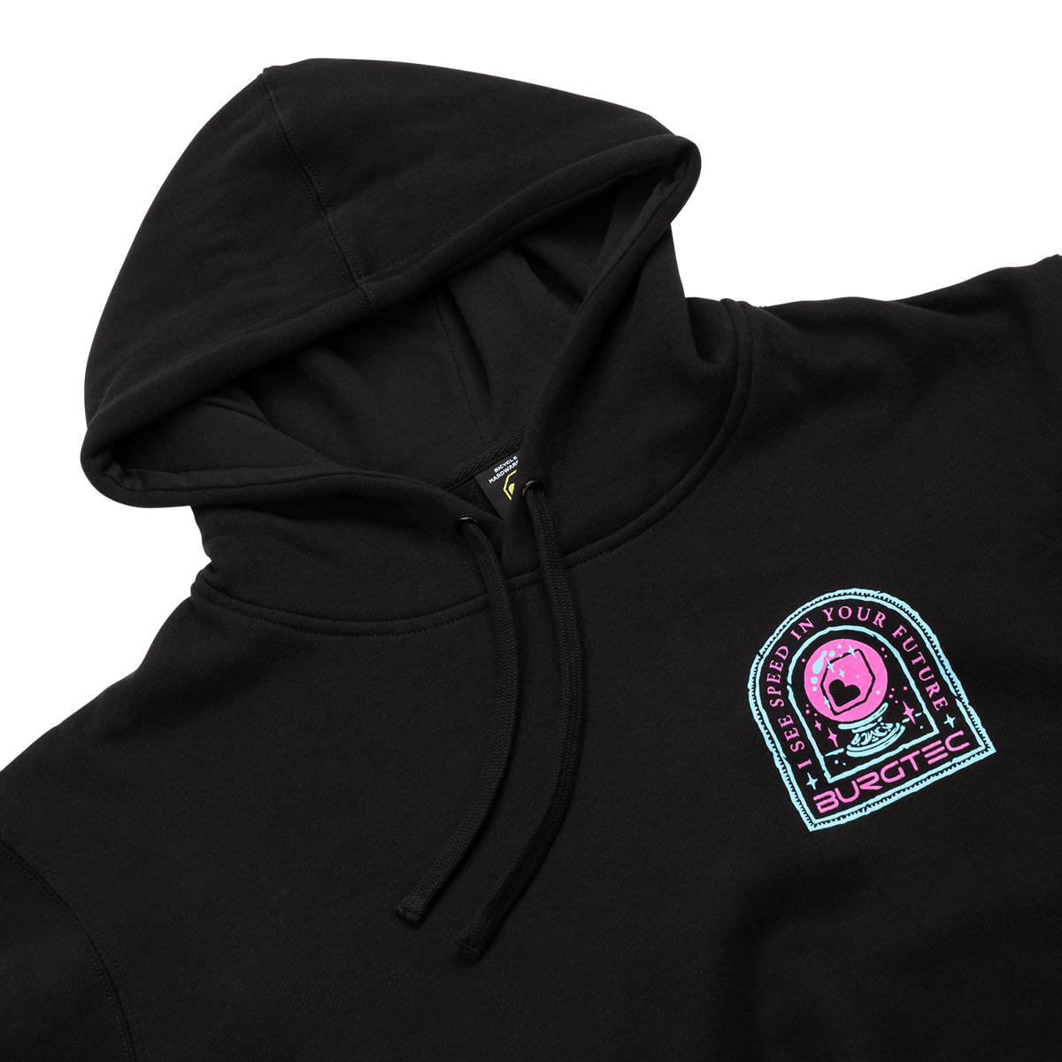 Hættetrøje BURGTEC TARROT HOODIE Sort