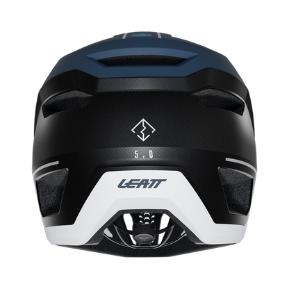 MTB Каска LEATT MTB GRAVITY 5.0 Синьо/Бяло
