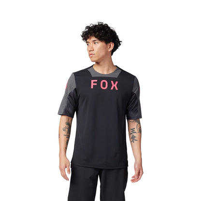 Tricou FOX DEFEND TAUNT cu Mânecă Scurtă Negru
