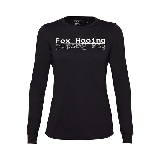 FOX RANGER DR MD Lange Mouwen Dames Jersey Zwart 2024