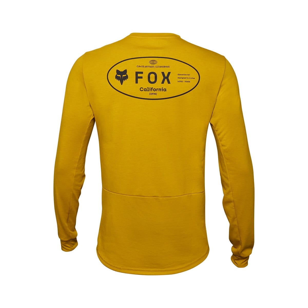Tröja FOX RANGER DR MD Långa ärmar Senap 2024