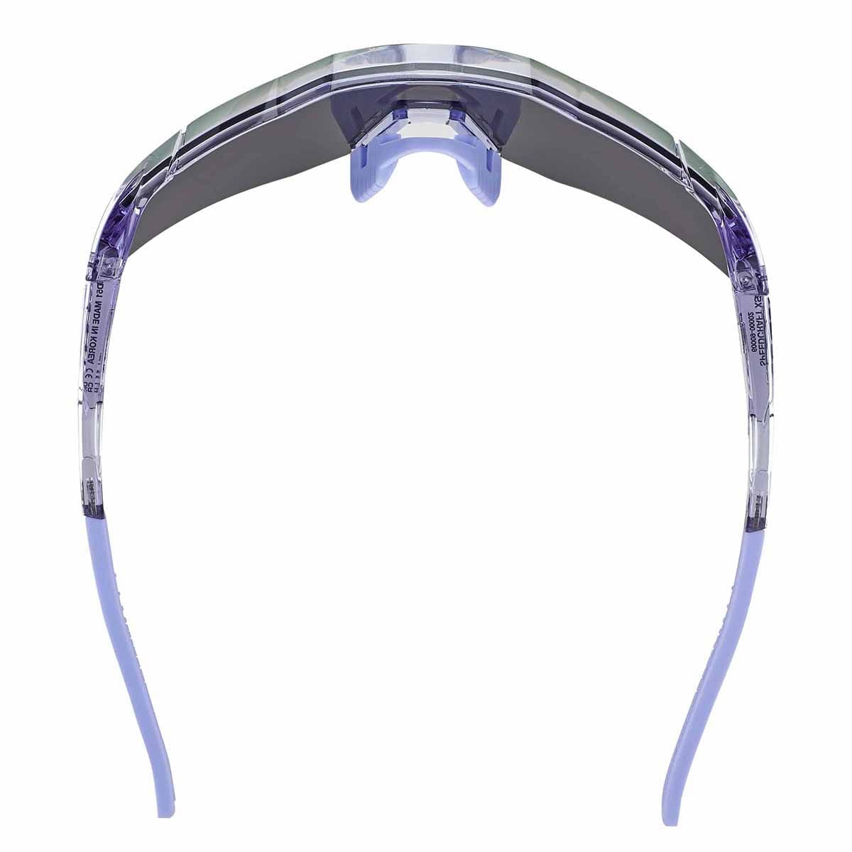 100% SPEEDCRAFT XS POLISHED Translucent Hiper Mirror Lavender Glasses