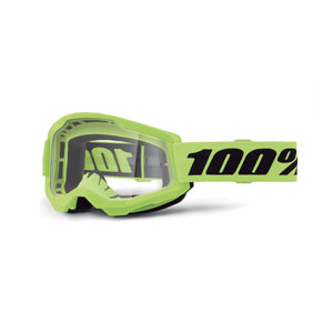 Ochelari de protecție 100% STRATA 2 Galben Lentilă Clară