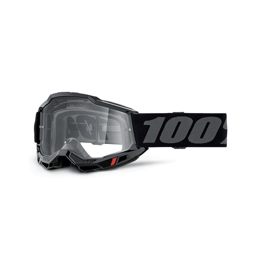 Masker 100% ACCURI 2 Zwart Helder Scherm