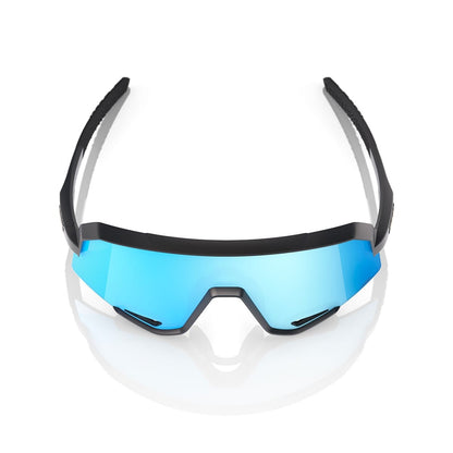 100% SLENDALE brilles Matēti Melnas Hipper Mirror Zilas