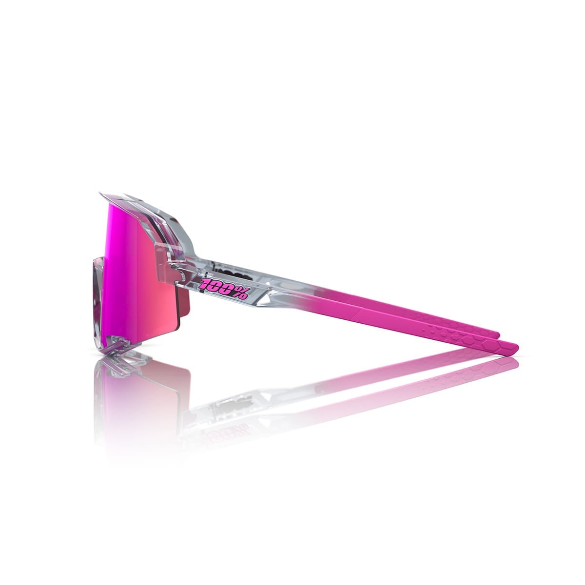 Briller 100% SLENDALE POLISHED Gennemsigtig Spejl Violet