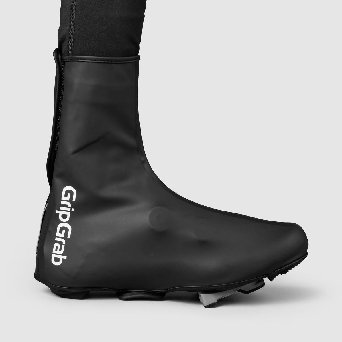 Czarne wodoodporne ochraniacze na buty szosowe GRIPGRAB RIDE 2 WATERPROOF ROAD