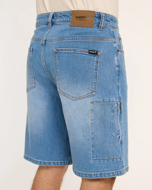Short DHARCO JORT UNISEX COASTAL WASH Blå