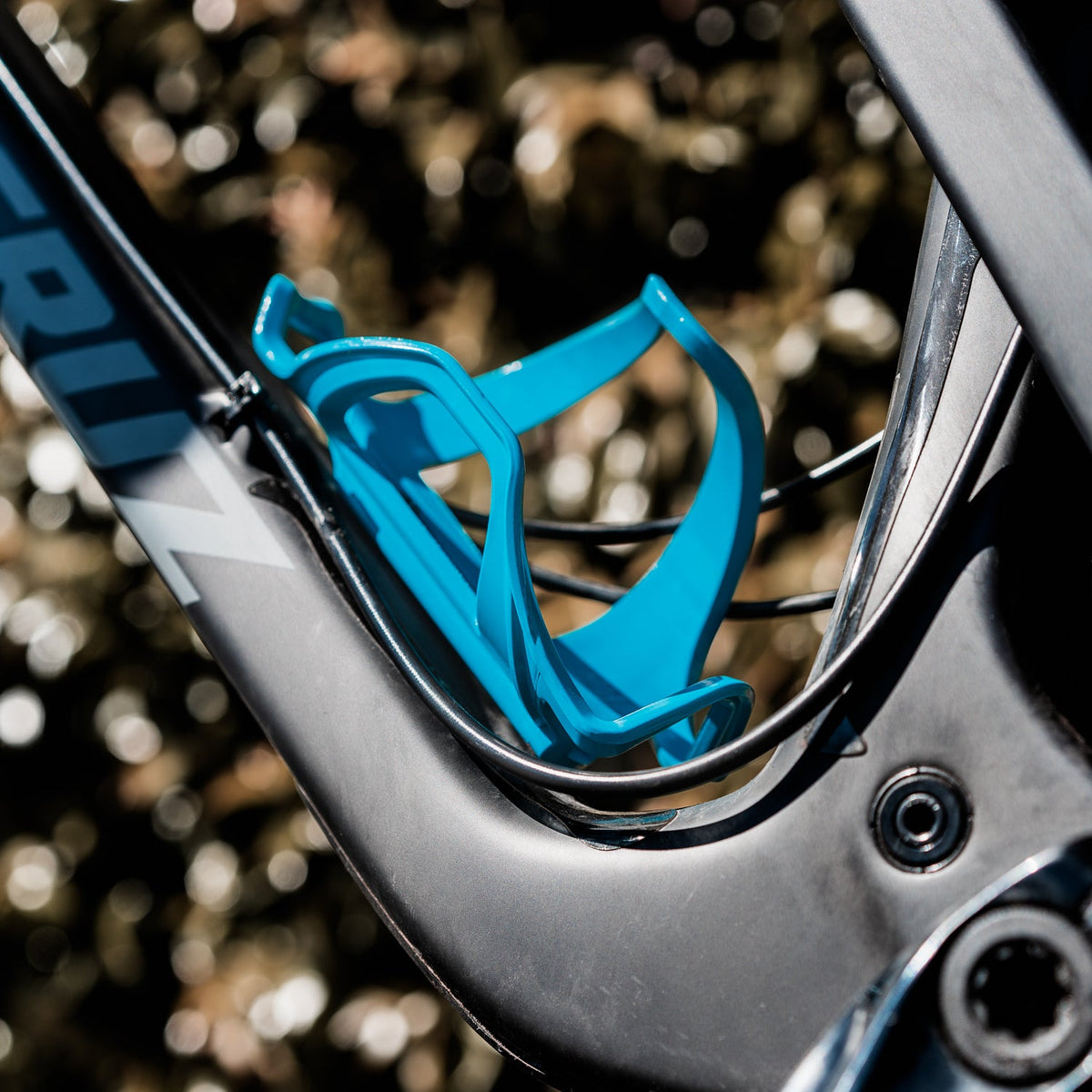 LEZYNE FLOW CAGE E SL-L Left-Entry Bottle Cage Blue