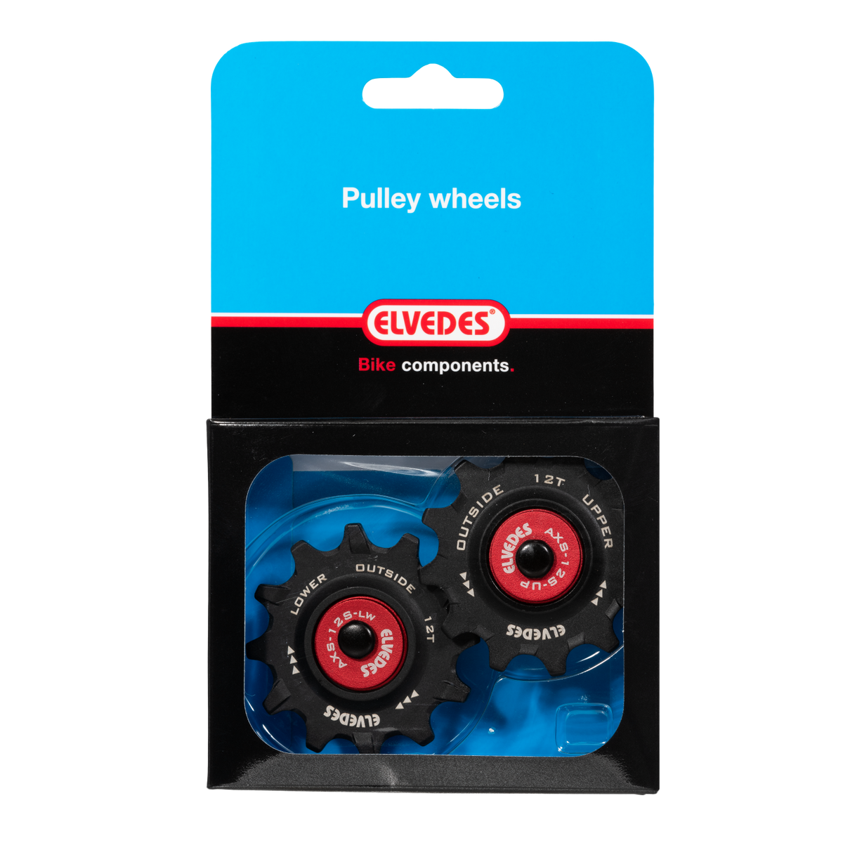 ELVEDES 12-Tooth Derailleur Pulleys Sram Red/Force AXS 12V Ceramic Bearings NW