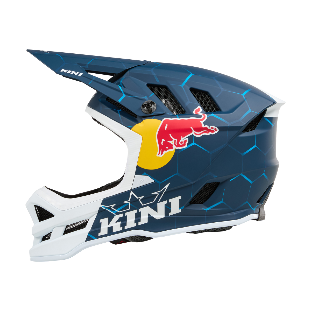 Helma na MTB O'NEAL DHC KINI RED BULL 1.0 Bílá/Modrá