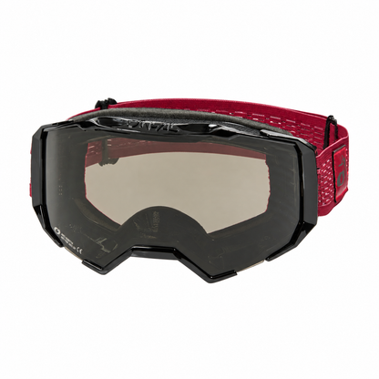 O'NEAL B-22 STATIC Red Goggles with Grey Lens
