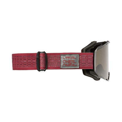 O'NEAL B-22 STATIC Goggle Red Grey Lens