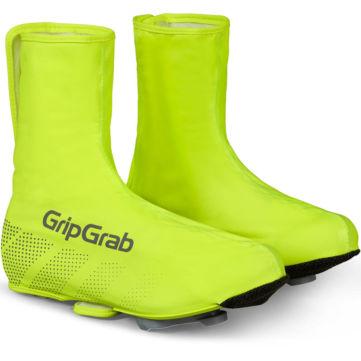 GRIPGRAB RIDE Hi-ViIS WATERPROOF Overshoes Yellow