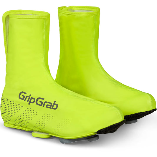 GRIPGRAB RIDE Hi-ViIS WATERPROOF -kenkäsuojat Keltainen