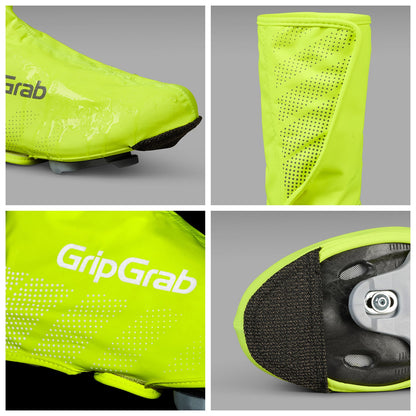 Overschoenen GRIPGRAB RIDE Hi-ViIS WATERPROOF Geel