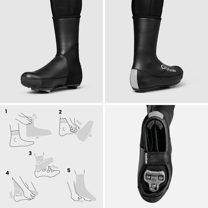 GRIPGRAB PACR WATERPROOF ROAD Overshoes Black
