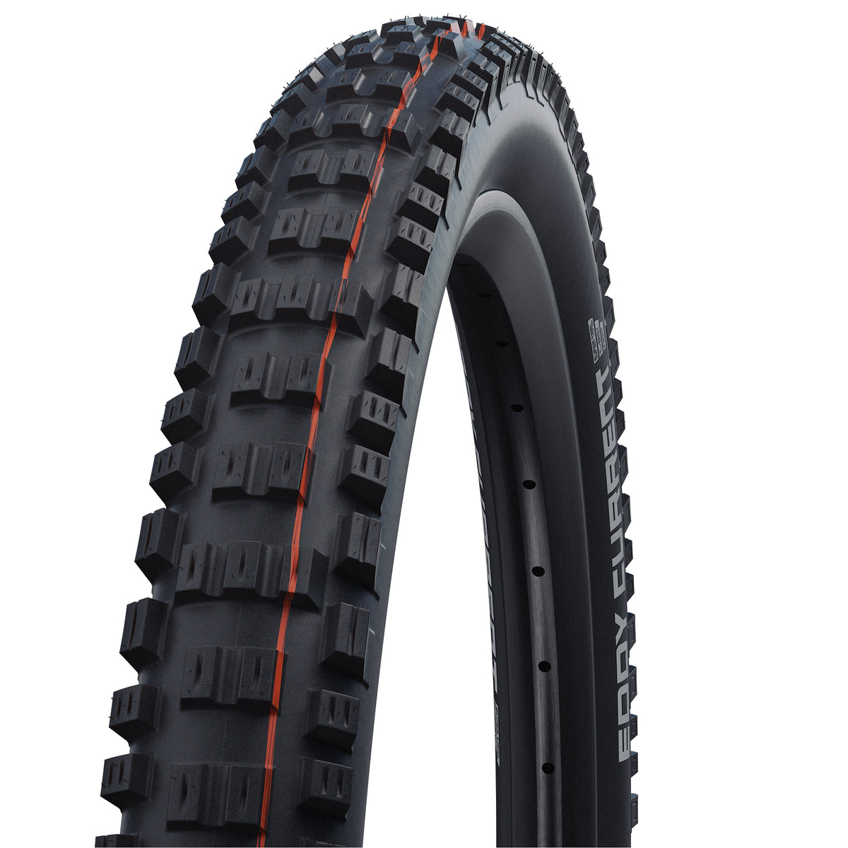 Dæk SCHWALBE EDDY CURRENT FRONT 29x2.40 ADDIX SOFT SUPERTRAIL Tubeless Ready Foldbar Sort