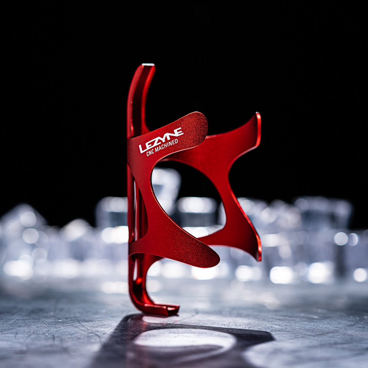 LEZYNE CNC ALLOY CAGE flaskeholder, sort