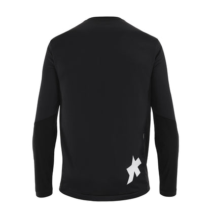 Tricou ASSOS TRAIL T3 Mânecă Lungă Negru