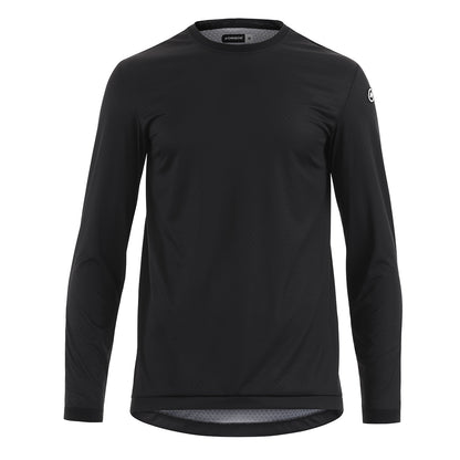 Tricou ASSOS TRAIL T3 Mânecă Lungă Negru