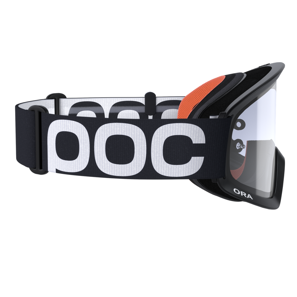 Μάσκα POC ORA DH Μαύρη Οθόνη Διαφανής