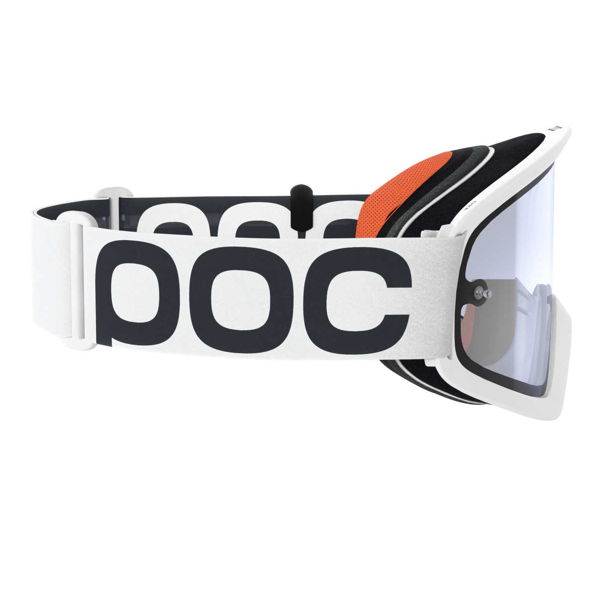 Μάσκα POC ORA DH Λευκή Διαφανής Οθόνη
