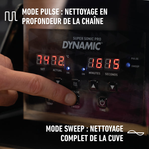 Ultrazvuková čistička DYNAMIC SUPER SONIC PRO