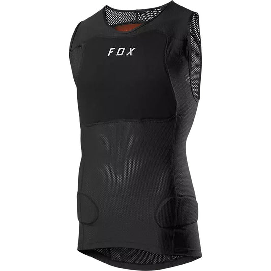 FOX BASEFRAME PRO Beskyttelses-T-Shirt Uden Ærmer Sort