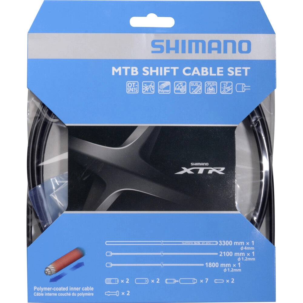 SHIMANO XTR M9000 Derailleur Cable and Outer Casing Kit