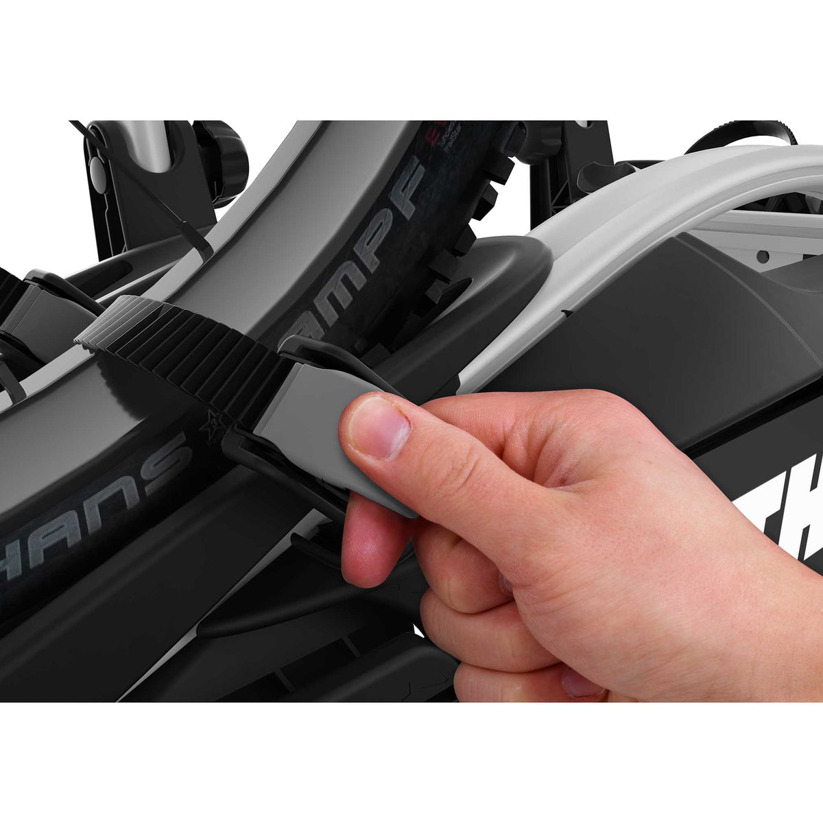 THULE VELOCOMPACT 2 -pyöräkannatin vetokoukkuun